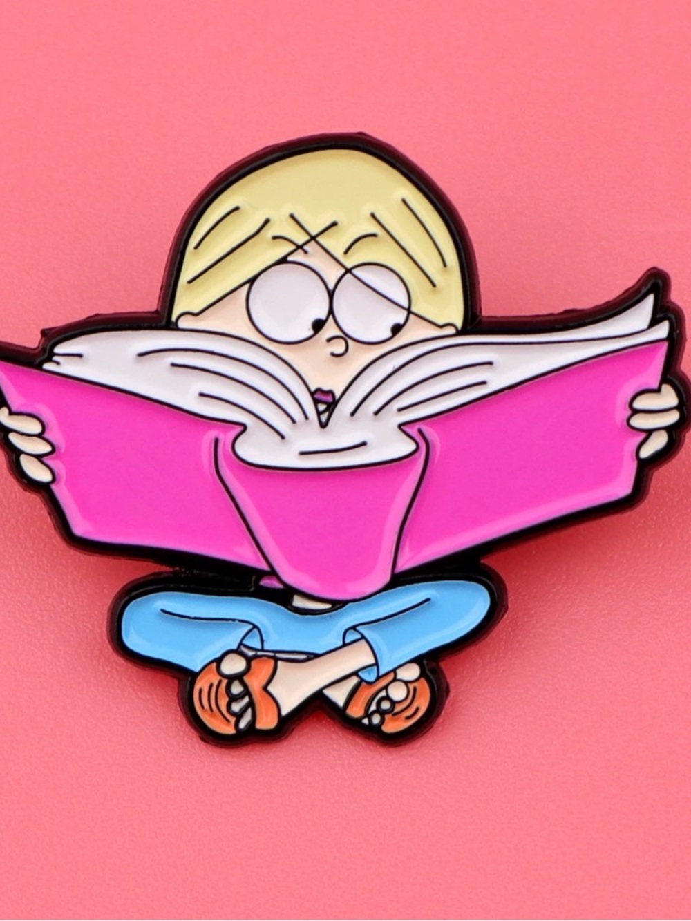 Lizzie McGuire 2001 Enamel Metal Pin